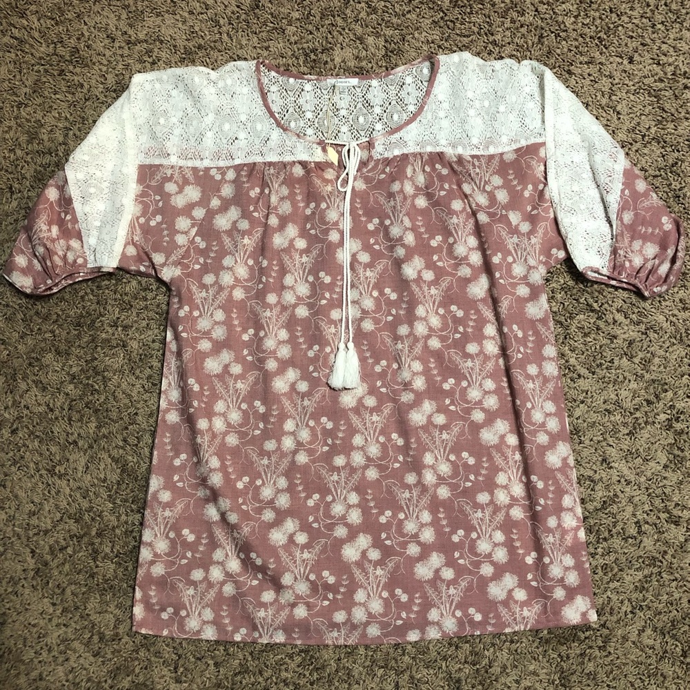 Jodifl Floral Tunic Size Large